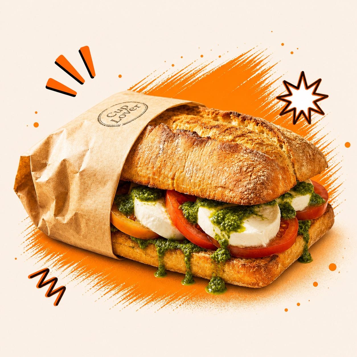Mozza Dream Sandwich
